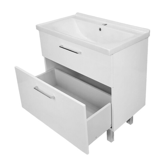 Тумба напольная с раковиной Azario Ника 70Н см CS00106461 - фото 6