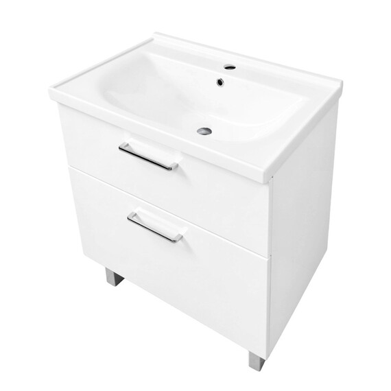 Тумба напольная с раковиной Azario Ника 70Н см CS00106461 - фото 2