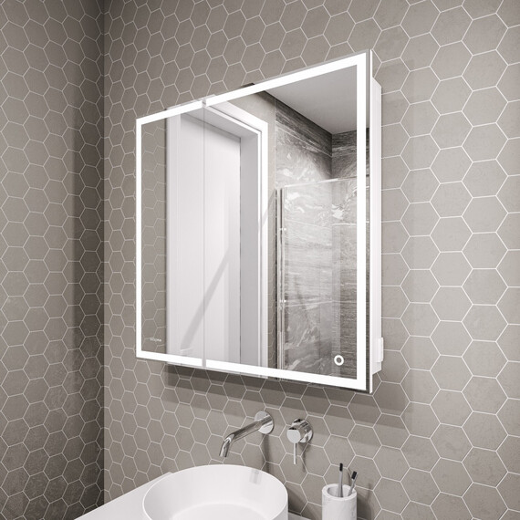 Зеркало-шкаф Grossman Меркадо 70 см 207008 - фото 3