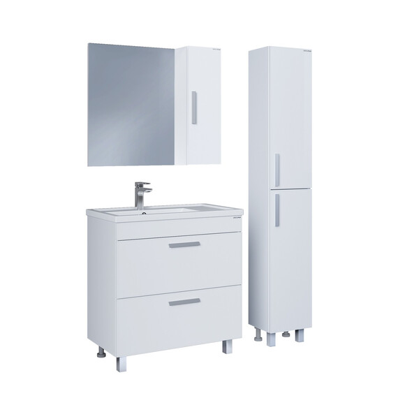 Пенал напольный Grossman Нео 30 см 303042-1K, белый - фото 4