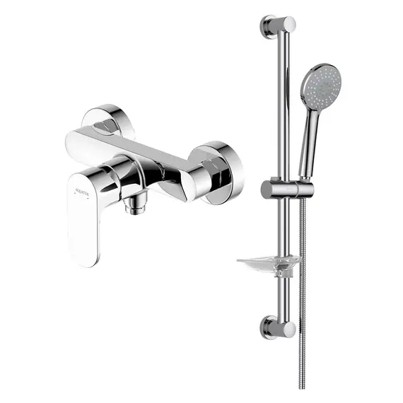 Смеситель для душа Aquatek Альфа AQ2013CR с душевым гарнитуром - фото 