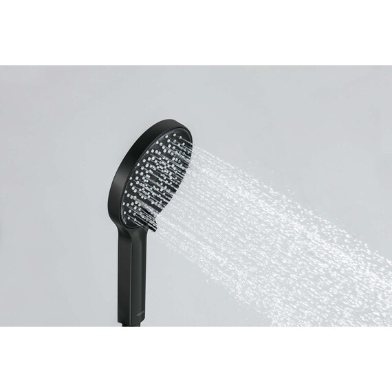 Ручной душ Aquatek Лугано AQ2201MB, чёрный матовый - фото 9