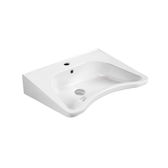 Раковина для людей с ограниченными возможностями Aquatek AQ2211-00, 62см, подвесная - фото 