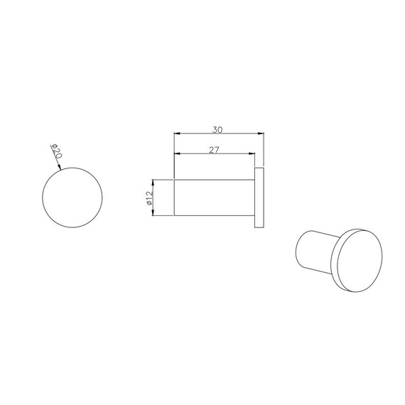 Крючок Aquatek Вега AQ4001BGM, цвет оружейная сталь - фото 3