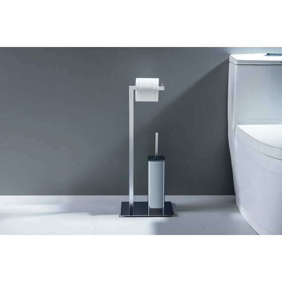 Стойка с держателем и ёршиком Aquatek Либра AQ4331CR - фото 3