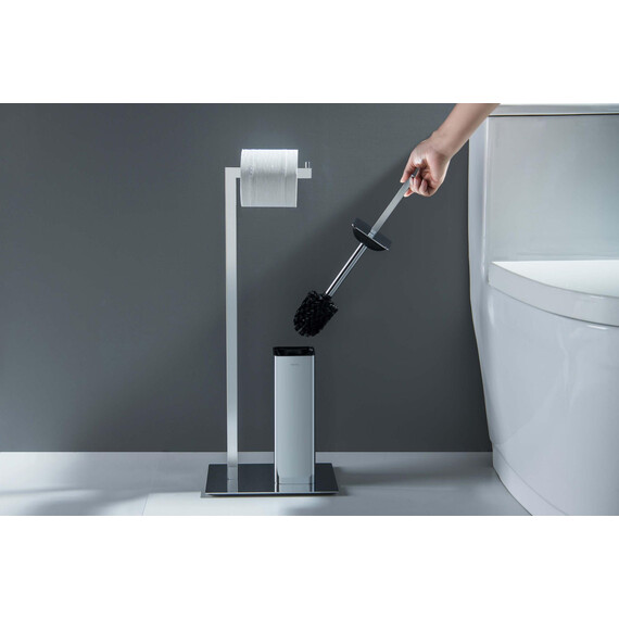 Стойка с держателем и ёршиком Aquatek Либра AQ4331CR - фото 4