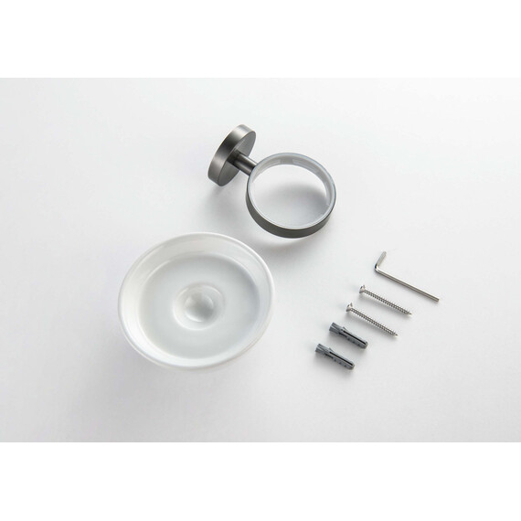 Мыльница Aquatek Бетта AQ4603BGM, цвет оружейная сталь - фото 5