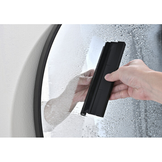 Полка Aquatek AQ4966MB со стеклоочистителем, цвет чёрный матовый - фото 10