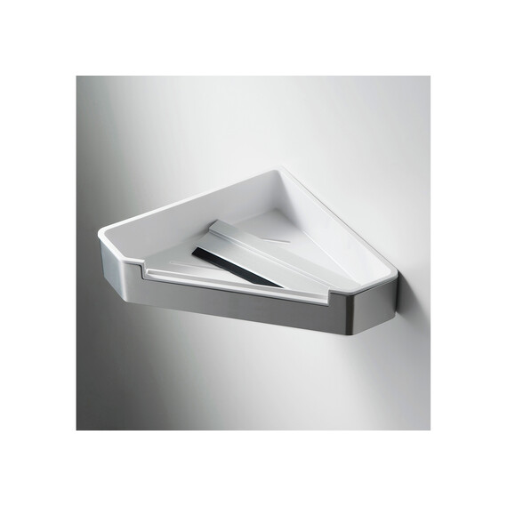 Полка угловая со стеклоочистителем Aquatek AQ4976CR - фото 2