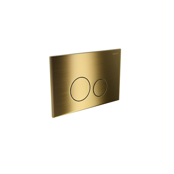 Кнопка смыва Aquatek KDI-0000038, титановое золото матовое - фото 2