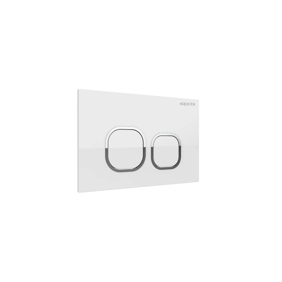 Кнопка смыва Aquatek KDI-0000056, белый - фото 2