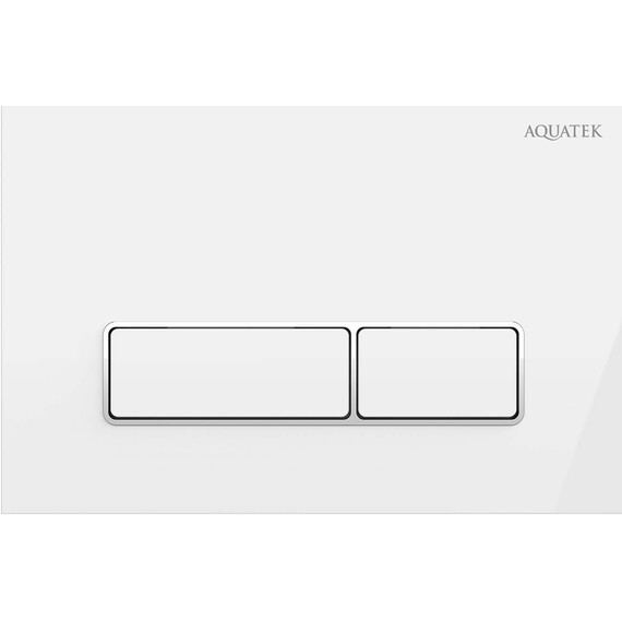 Кнопка смыва Aquatek KDI-0000061, белый - фото 