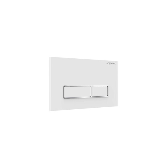 Кнопка смыва Aquatek KDI-0000061, белый - фото 2