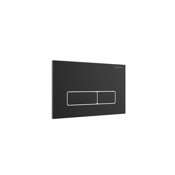 Кнопка смыва Aquatek KDI-0000064, чёрный матовый - фото 2