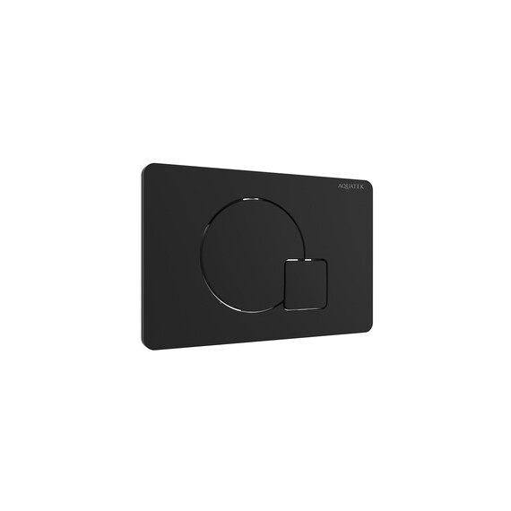 Кнопка смыва Aquatek KDI-0000069, чёрный матовый - фото 2