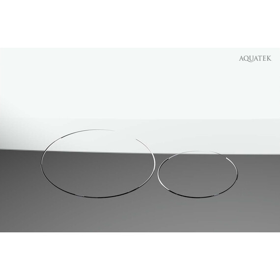 Кнопка смыва Aquatek KDI-0000072, хром глянцевый - фото 