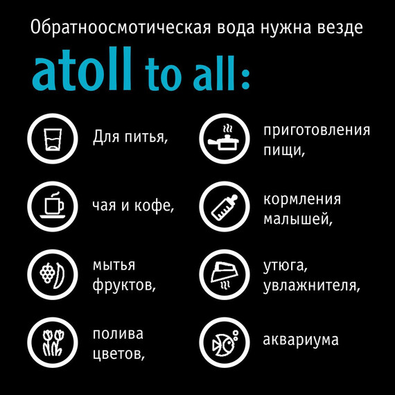 Прямоточная система обратного осмоса atoll Twist M (с краном) - фото 13