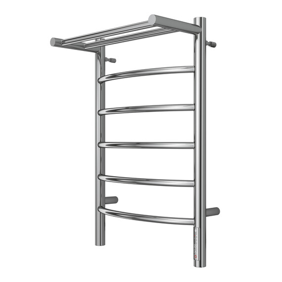Полотенцесушитель электрический Terminus Классик с полкой П6 400x650 мм 4670078531384 - фото 