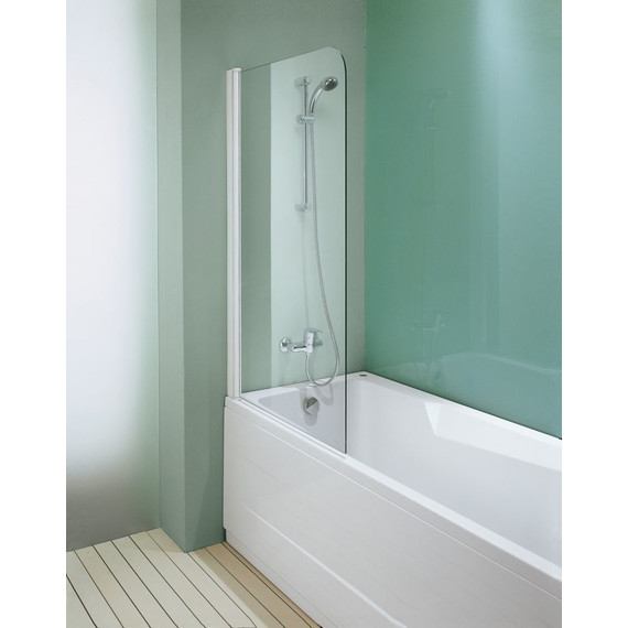 Шторка для ванны Kolpa-San Sole TP 75 см, хром/прозрачное - фото 4