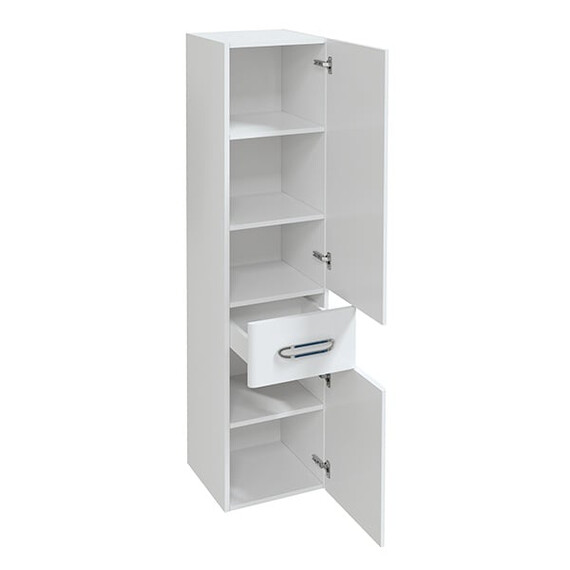 Пенал подвесной Mirsant Fuji 35 см R, белый - фото 2