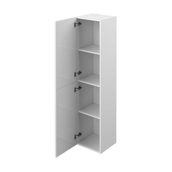 Пенал подвесной Mirsant Адель 35 см (универсальный) белый - фото 4