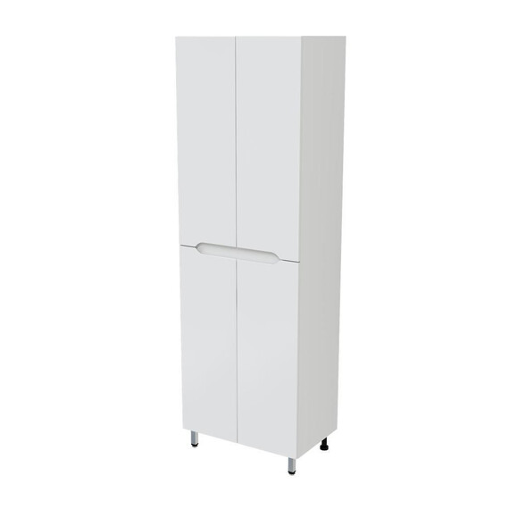 Пенал напольный Mirsant Soho 60 см, белый - фото 