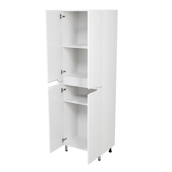 Пенал напольный Mirsant Soho 60 см, белый - фото 2