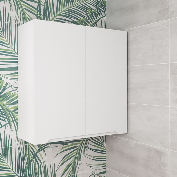 Шкаф подвесной Mirsant Soho 80 см, белый - фото 5