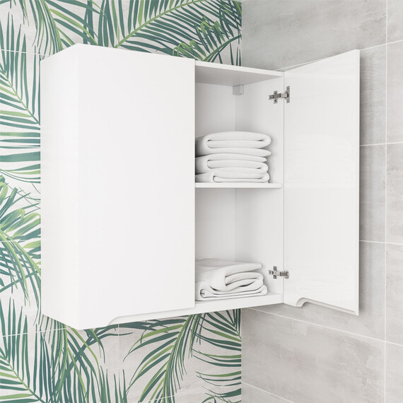 Шкаф подвесной Mirsant Soho 80 см, белый - фото 6