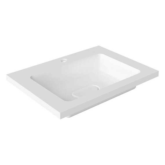 Тумба напольная с раковиной Grossman Неро 70 см 107004, альпийский дуб - фото 3