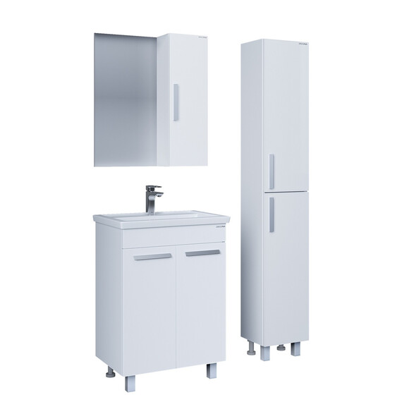 Тумба напольная с раковиной Grossman Нео 70 см 107013-1K, белый - фото 6