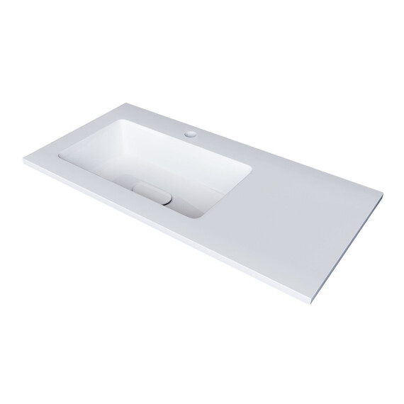 Тумба подвесная с раковиной Grossman Лофт 90 см 1090012, веллингтон/металл чёрный - фото 2