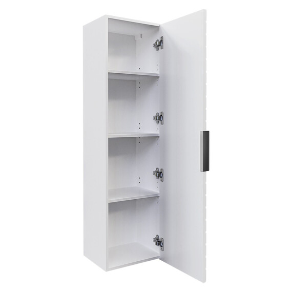 Пенал подвесной Grossman Блисс 37 см 303548, белый матовый - фото 2