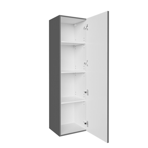 Пенал подвесной Grossman Луксор 42 см 303549, графит матовый - фото 2