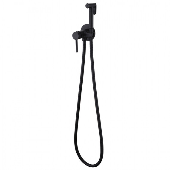 Набор для гигиенического душа Abber Wasser Kreis AF8125B, чёрный матовый - фото 2