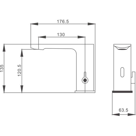 Смеситель для раковины сенсорный Belz B523 - фото 2