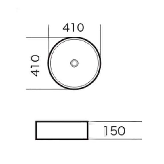 Тумба подвесная со столешницей Grossman Норма 60 см 106016 (раковина в комплекте) белый глянец - фото 9
