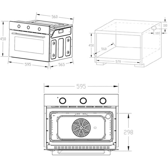 Электрический духовой шкаф NordFrost HM 5060 B - фото 8