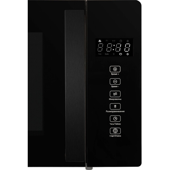 Отдельностоящая микроволновая печь Hiberg i-VM 4088 B (чёрное стекло) - фото 7