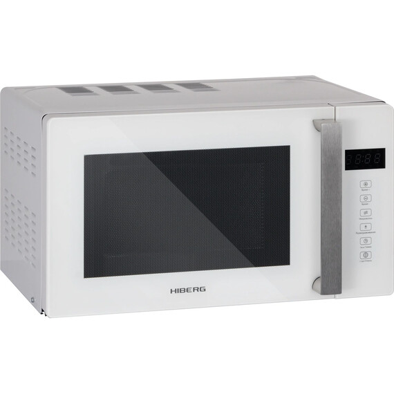 Отдельностоящая микроволновая печь Hiberg i-VM 4088 W (белое стекло) - фото 3