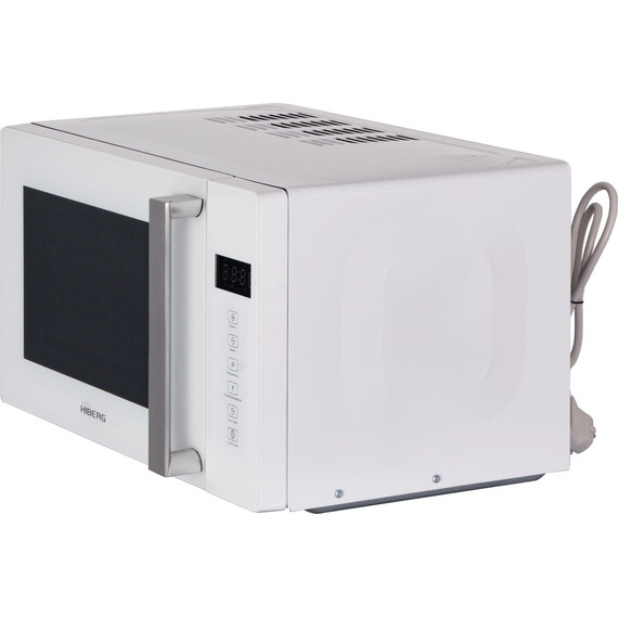 Отдельностоящая микроволновая печь Hiberg i-VM 4088 W (белое стекло) - фото 5