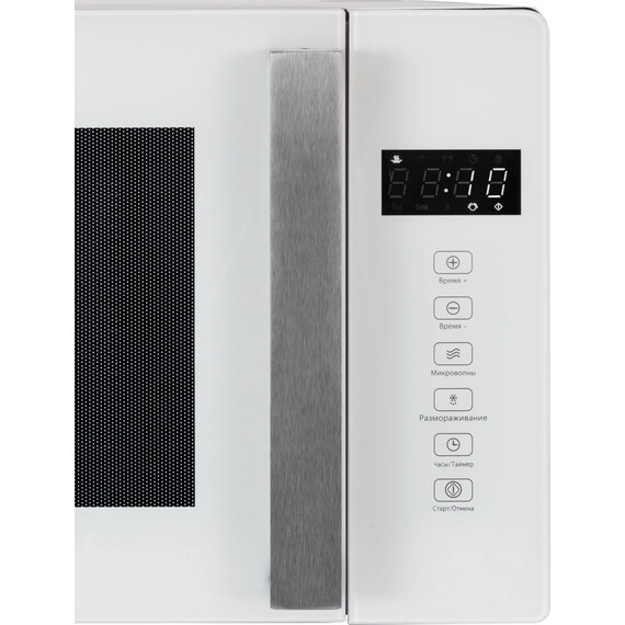 Отдельностоящая микроволновая печь Hiberg i-VM 4088 W (белое стекло) - фото 7