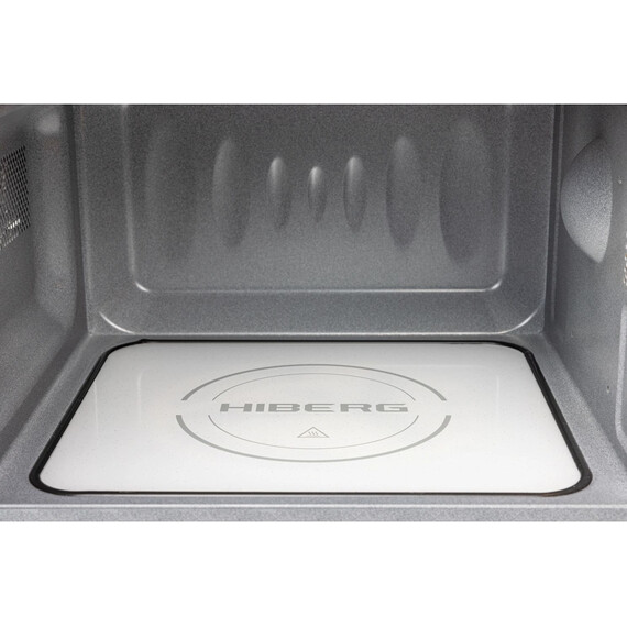 Встраиваемая микроволновая печь Hiberg i-VM 6502 B (чёрное стекло) - фото 8