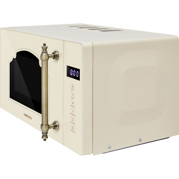 Отдельностоящая микроволновая печь Hiberg i-VM 4088 YR (бежевое стекло) - фото 7