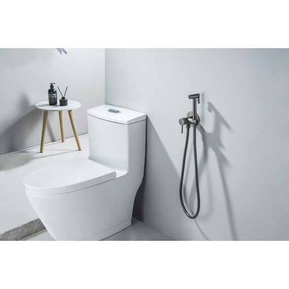 Набор для гигиенического душа Aquatek Европа AQ1021BGM (со скрытой частью) оружейная сталь - фото 5