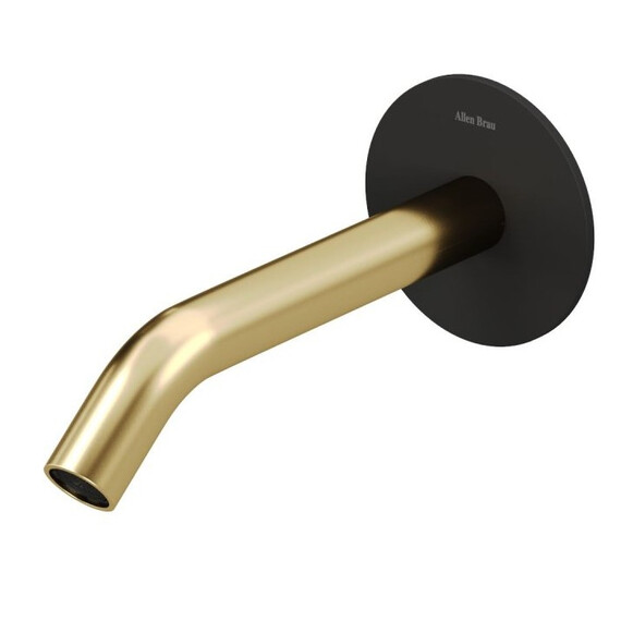 Излив для ванны Allen Brau Priority 5.31А18-31GB, чёрный/золото - фото 