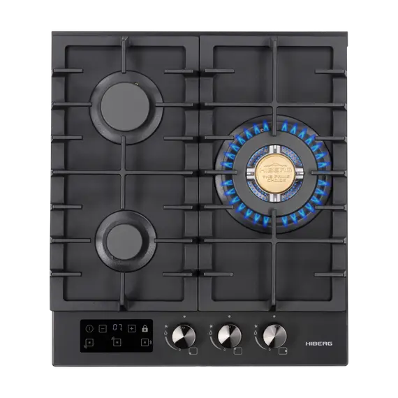 Газовая варочная поверхность Hiberg VM 4235 B - фото 