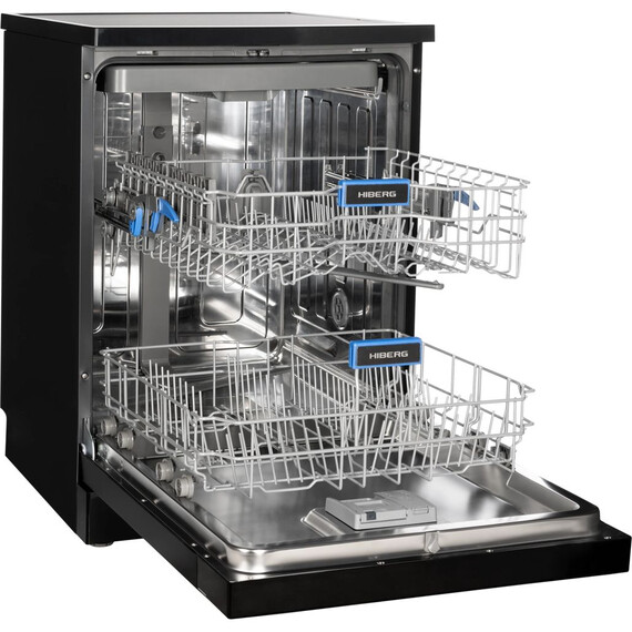 Отдельностоящая посудомоечная машина Hiberg i-Q 6815 LB - фото 10