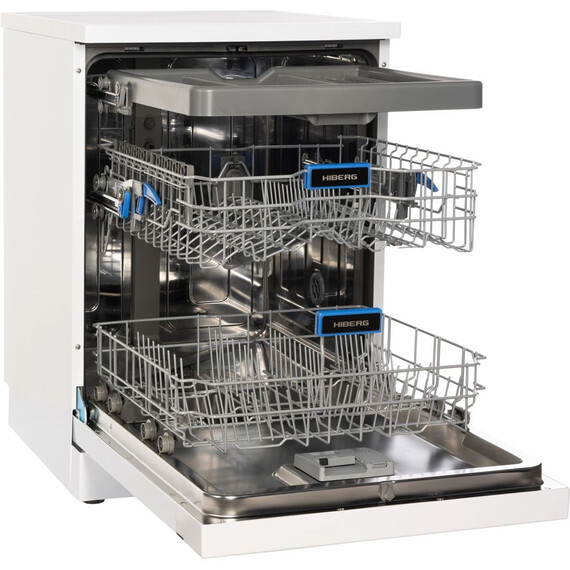 Отдельностоящая посудомоечная машина Hiberg i-Q 6815 LW - фото 14