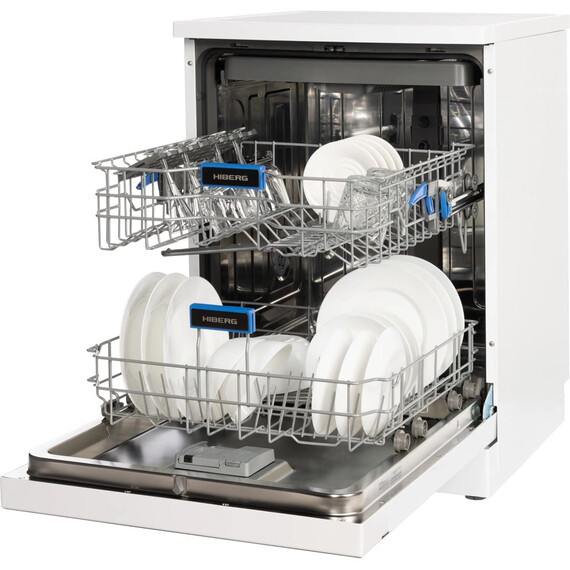 Отдельностоящая посудомоечная машина Hiberg i-Q 6815 LW - фото 21